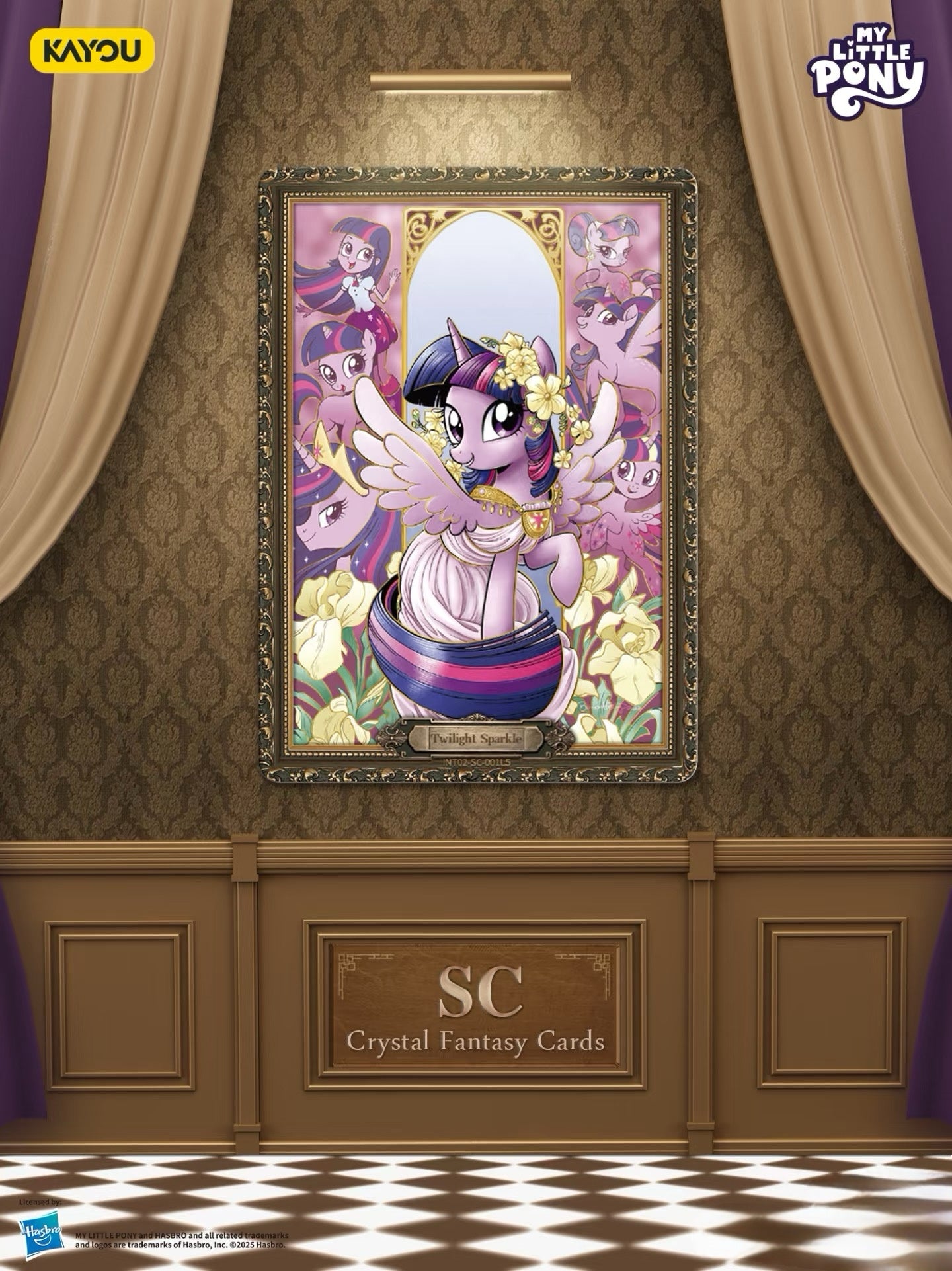 KAYOU My Little Pony Friendship Eternal Card Moon Edition Wave 7 （English Version）MLP Moon 2 SEA