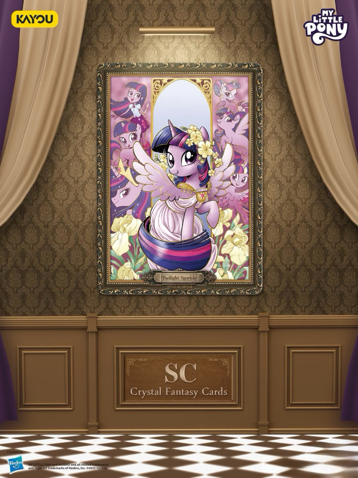 KAYOU My Little Pony Friendship Eternal Card Moon Edition Wave 7 （English Version）MLP Moon 2 SEA