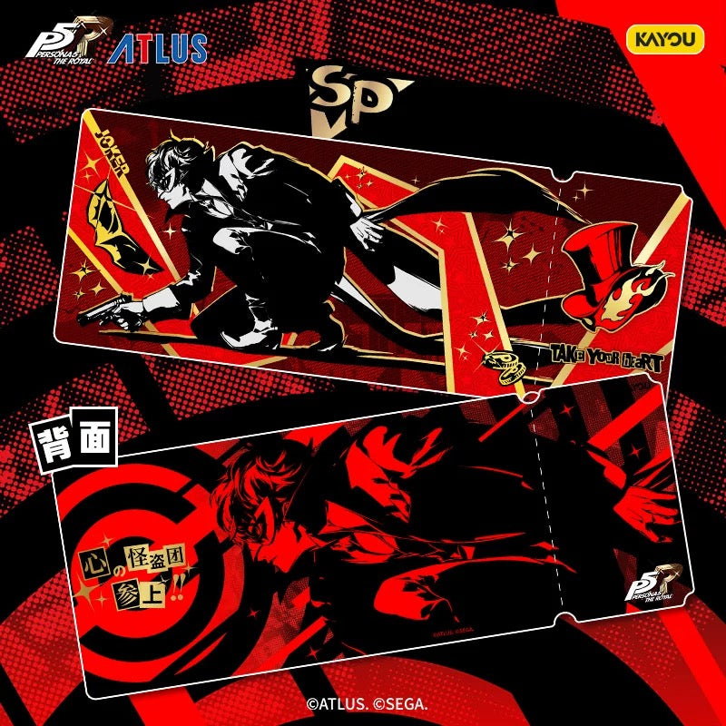 KAYOU Persona 5 Royal Phantom Laser Ticket Cards