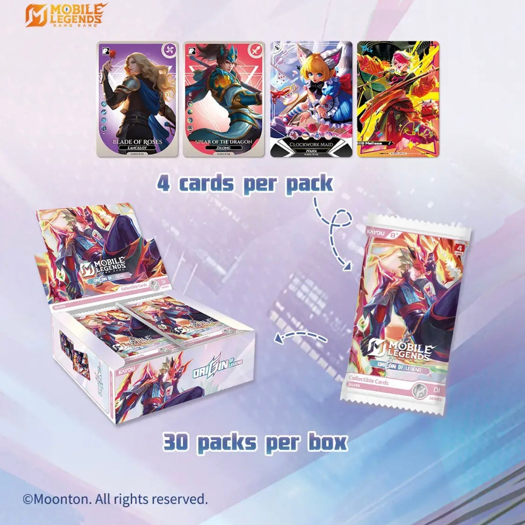 KAYOU Mobile Legends：Bang Bang-Collectible Cards-ORIGIN OF LEGEND-001A-SEA
