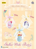 KAYOU My Little Pony: Starlight Wish Poem Series - Hug Candy Plush Keychain One full box (contains 6 small boxes)