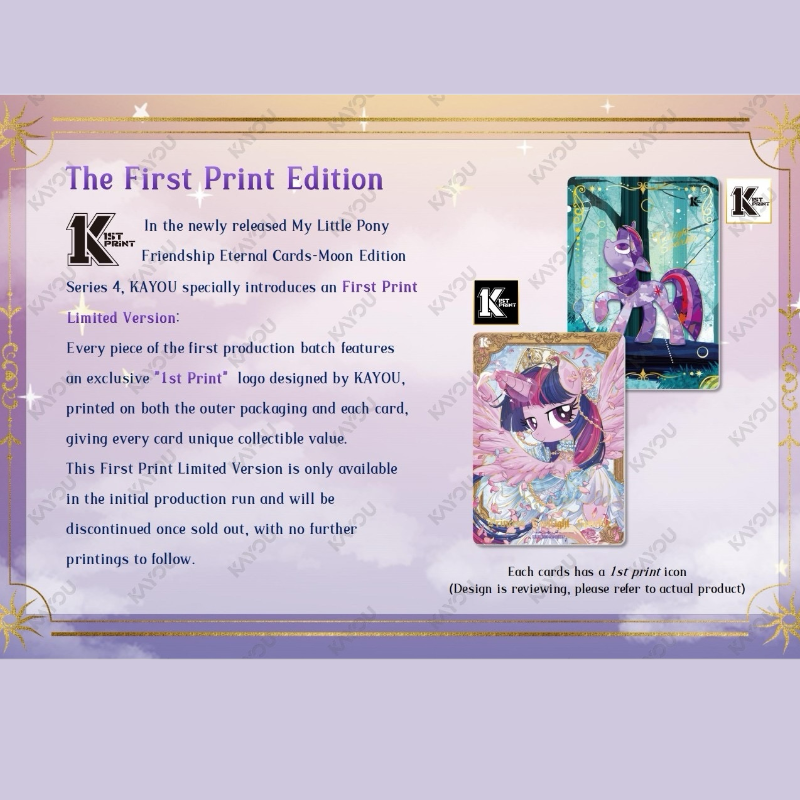 My Little Pony-Friendship Eternal Cards-Moon 4 SEA-Series 4 | KAYOU MLP Trading Cards