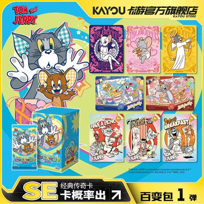 KAYOU Tom and Jerry: BFF Collection Cards - Versatile Pack Official Licensed Anime Collectible Cards
