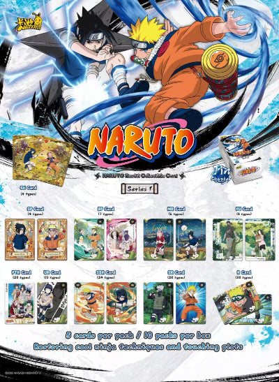 KAYOU Naruto-Smriti Collectible Card - Chapter Jin 1(English