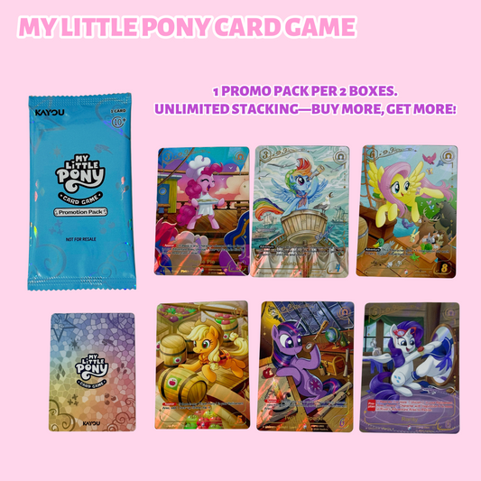 KAYOU My Little Pony Trading Card Game - DISCORD!!! KAYOU My little pony TCG Booster Pack