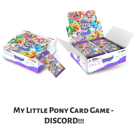 KAYOU My Little Pony Trading Card Game - DISCORD!!! KAYOU My little pony TCG Booster Pack