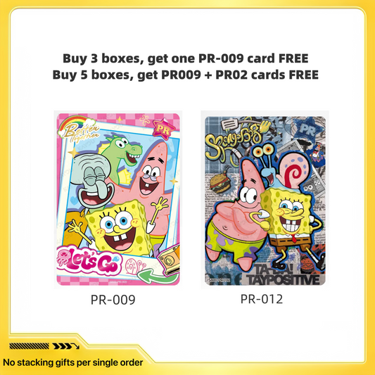 KAYOU SpongeBob Fun Times Collection Cards Premium Pack Wave 2 Chinese