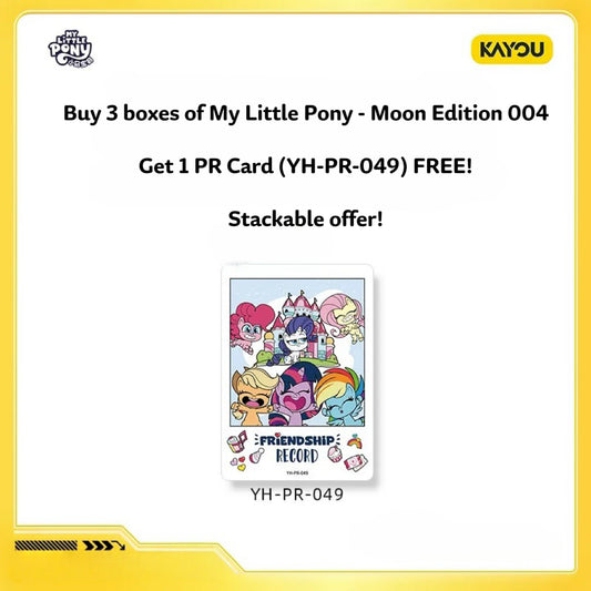 My Little Pony Trading Cards - Official KAYOU Collectibles | KAYOU Hong Kong FUNTCG My Little Pony Trading Cards - Official KAYOU Collectibles | KAYOU Hong Kong FUNTCG