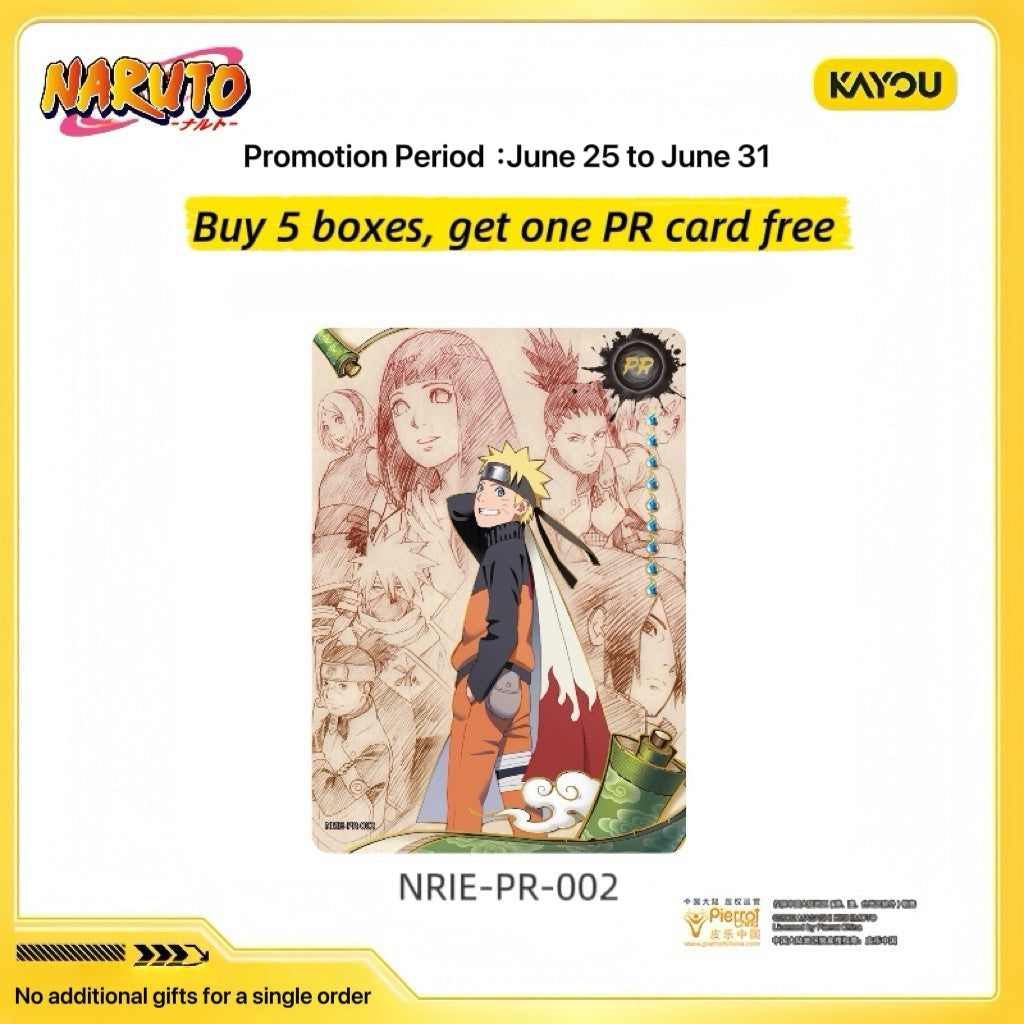 KAYOU Naruto-Smriti Collectible Card - Chapter Jin 1(English