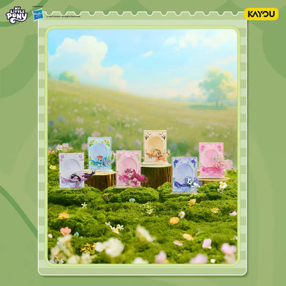 My Little Pony- Enchanted Garden Series - Acrylic Card Insert Sand Standee
