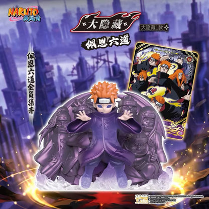 Kayou Naruto Mini Eraser Dolls Gale Scroll Wave 2 Burning Will Blind Box