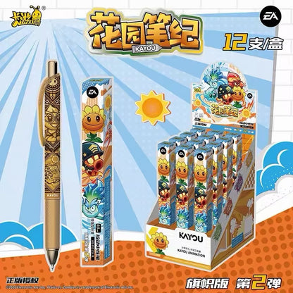 Plants vs. Zombies Garden Notes Series Flag Edition Vol.2 Gel Pen