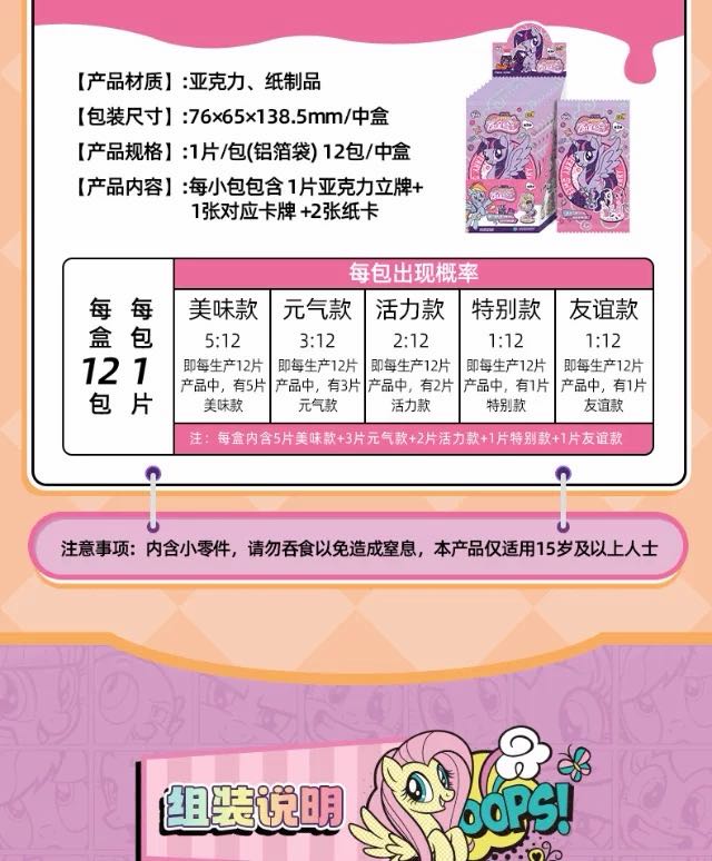 My Little Pony Acrylic Stand - Friendship Portrait Fantasy Edition Vol. 2